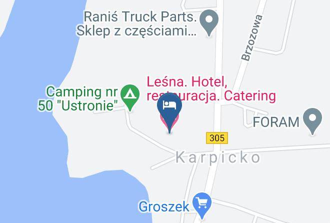 Wolsztynski - Lesna Hotel Restauracja Catering Maps