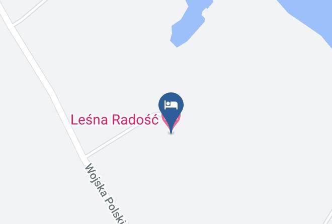 Lesna Radosc Map