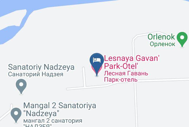 Zhabinka District - Lesnaya Gavan' Park Otel' Maps