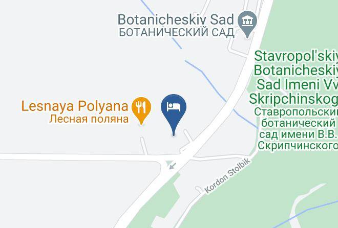 Stavropol - Lesnaya Polyana Hotel Maps