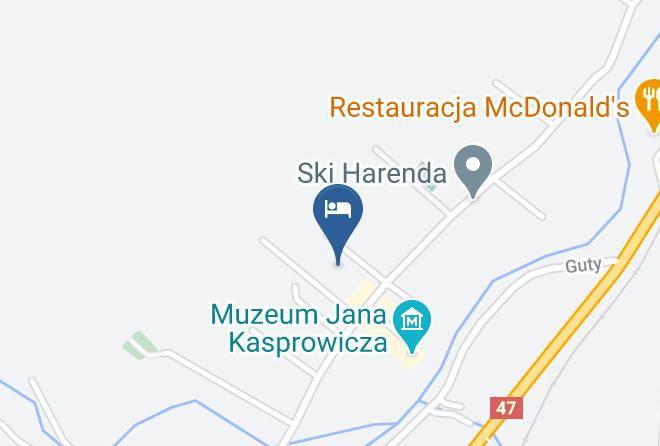 Lesnicka Anna Wynajem Pokoi Map