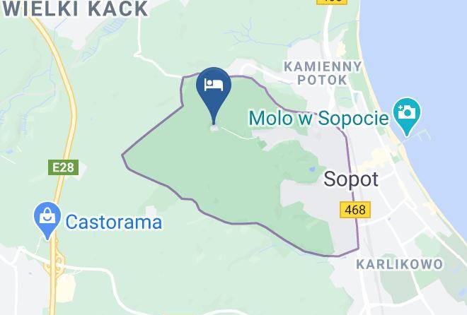 Sopot - Lesnik Sanatorium Maps