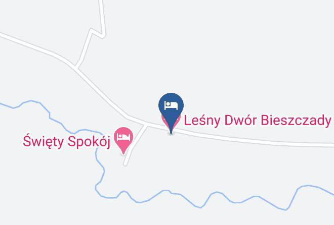 Bieszczadynty - Lesny Dwor Bieszczady Maps