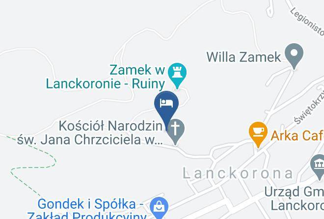 Wadowicki - Willa Lesny Ogrod Lanckorona Maps