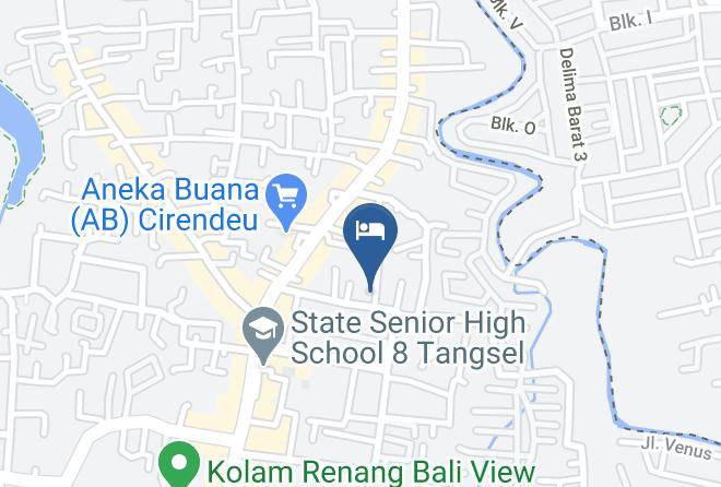 Kota Tangerang Selatan - Lestari Cirendeu Maps