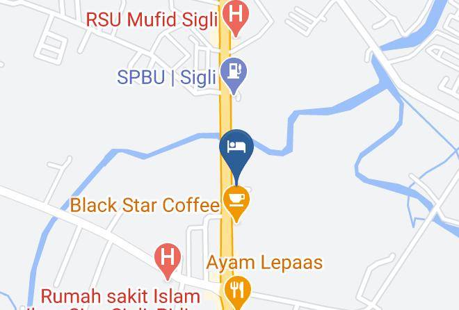 Pidie Regency - Lestari Hotel Sigli Maps