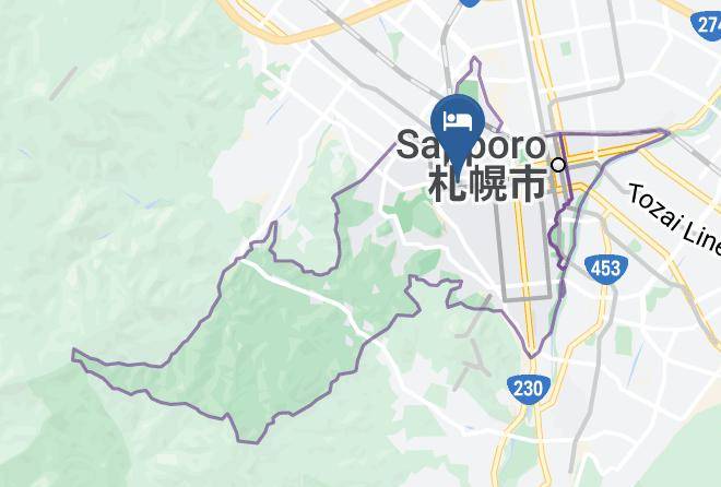 Sapporo City Chuo Ward - Lestel Maru Maps