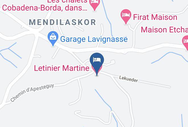Pyrenees Atlantiques - Letinier Martine Maps