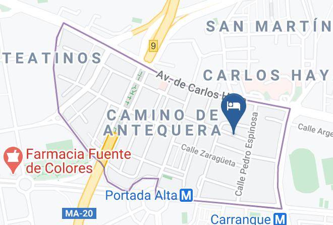 Malaga - Letmalaga Carlos Haya Maps