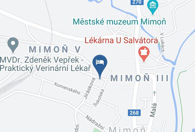 Ceska Lipa - Letni Byt Maps