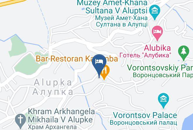 Yalta - Letnii Dvorik Maps