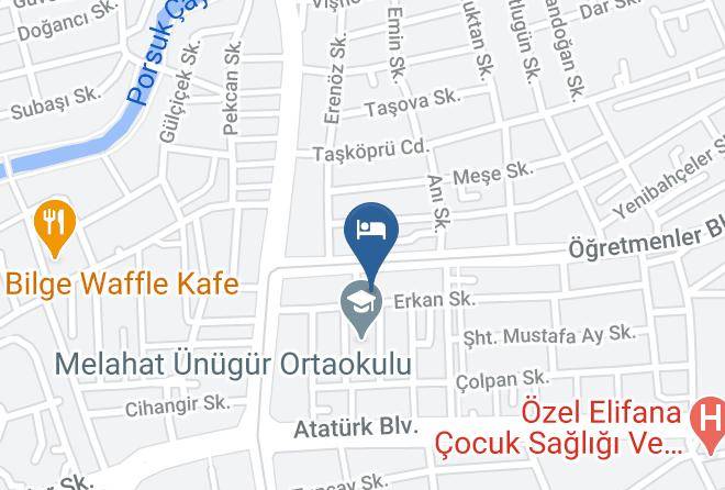 Odunpazari - Leto City Hotel Maps