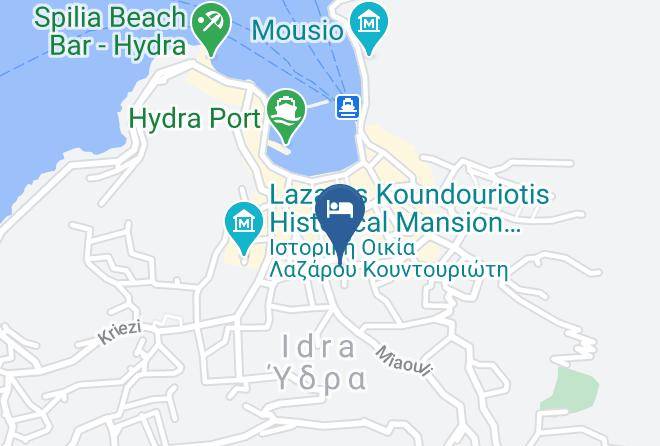 Perifereiaki Enotita Nison - Leto Hotel Hydra Maps