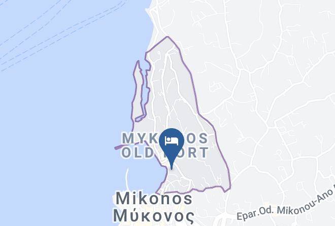 Mykonos - Leto Hotel Maps