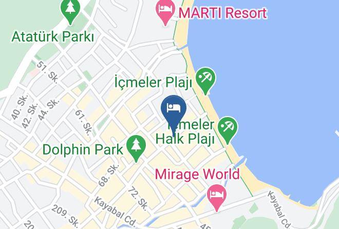 Marmaris - Letoile Spa & Fitness Club Maps