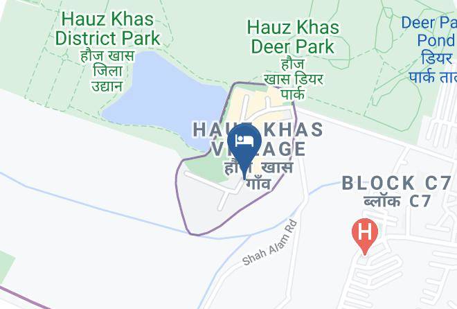 New Delhi - Letsbunk Poshtel Maps
