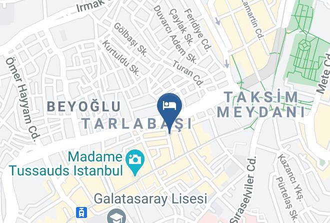 Beyoglu - Letter Hotel Maps