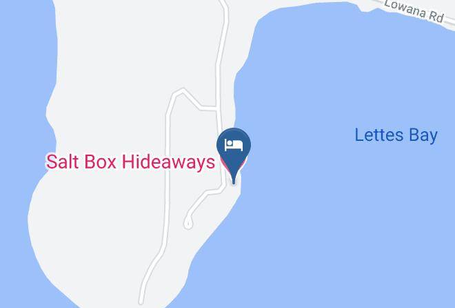 West Coast - Lettes Hideaway Maps