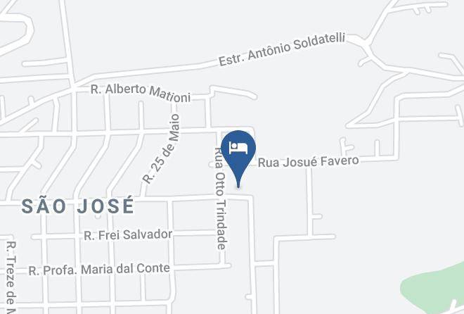 Flores Da Cunha - Letto Hotel Flores Da Cunha Maps