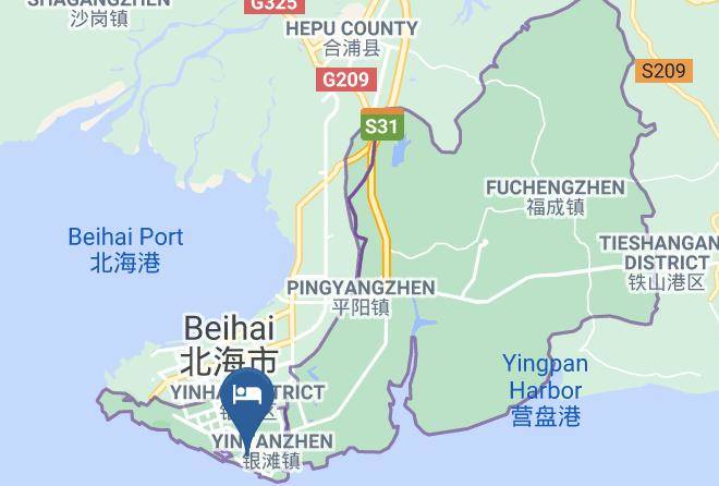 Beihai - Letu Themed Hotel Maps