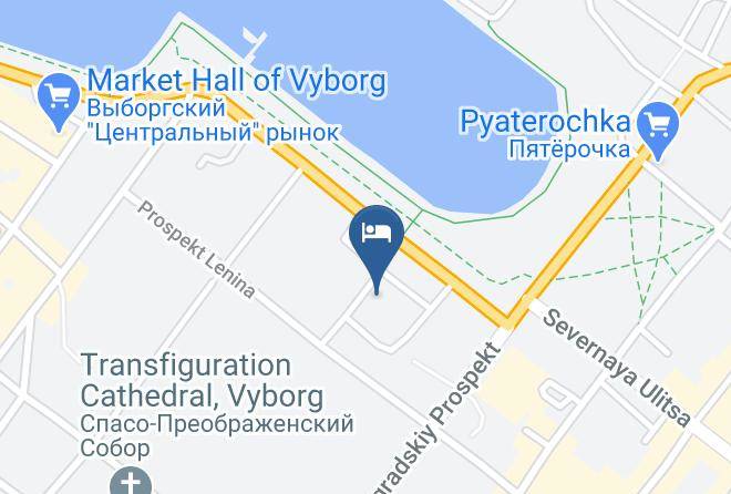 Vyborgsky District - Letuchaya Mysh Hotel Maps