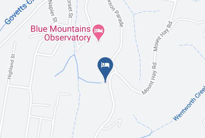 Blue Mountains - Leura Blue Mountains Retreat Maps