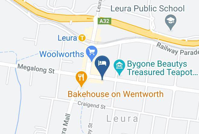 Blue Mountains - Leura Lady Maps