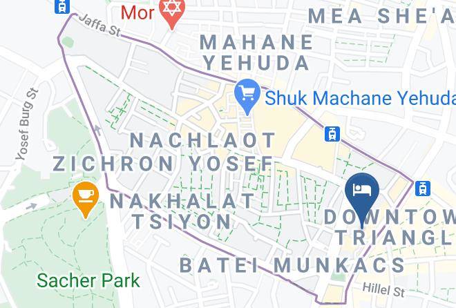 Jerusalem - Lev Yerushalayim Maps