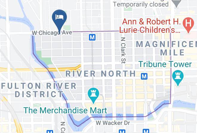 Cook - Level Chicago River North Maps