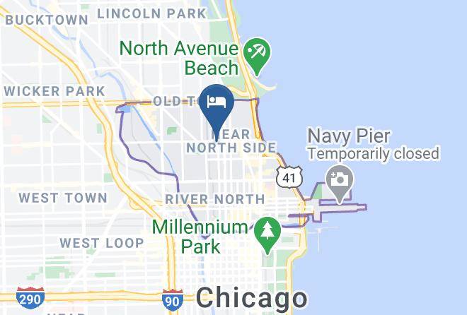 Cook - Level Chicago Old Town Maps