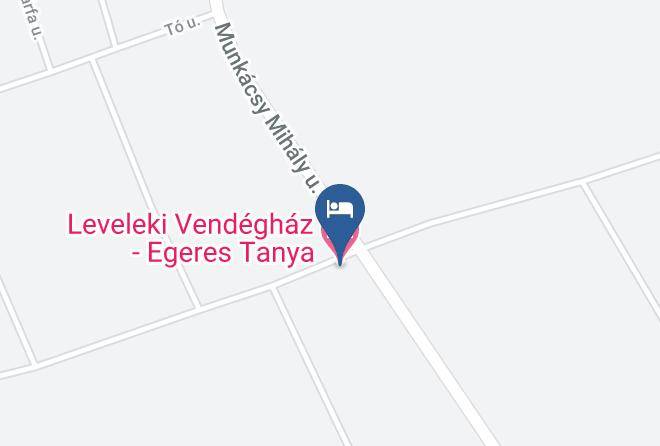 Levelek - Leveleki Vendeghaz Egeres Tanya Maps