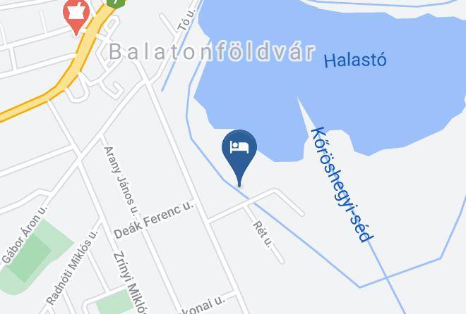 Balatonfoldvar - Levendula Vendeghaz Maps