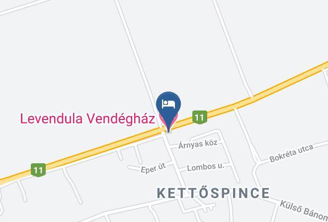 Esztergom - Levendula Vendeghaz Maps