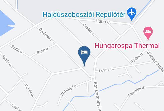 Hajduszoboszlo - Levendulas Haz Maps