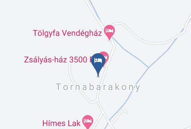 Tornabarakony - Levendulas Haz Szallashely Maps