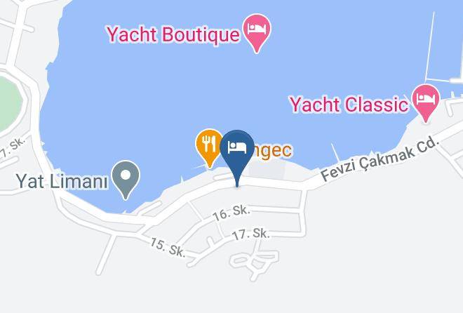 Fethiye - Levent Hotel Maps