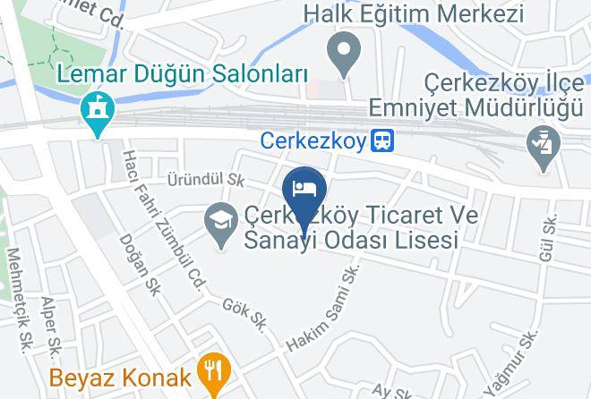 Cerkezkoy - Levent Palas Maps