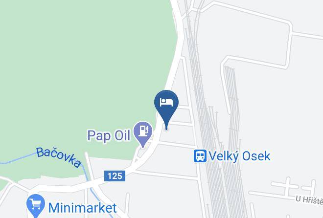 Kolin - Levne Ubytovani U Langru Ve Velkem Oseku Maps