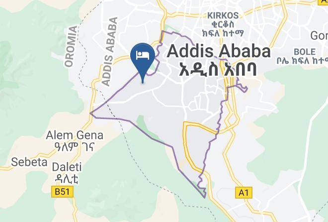 Addis Ababa - Lewi Resort Wolayita Maps