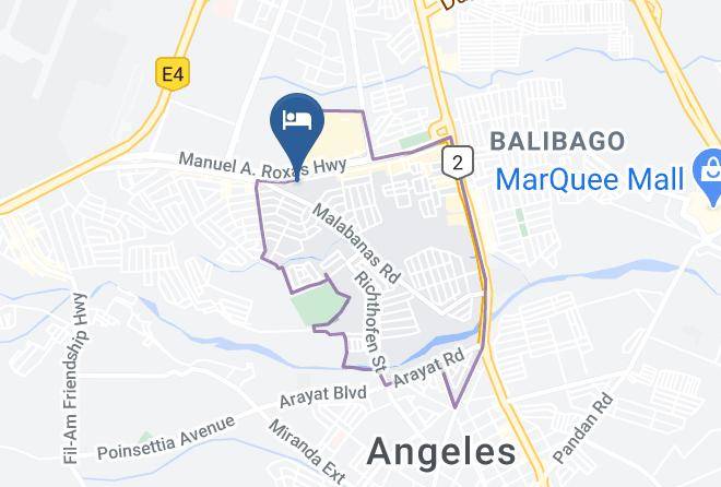Pampanga - Lewis Grand Hotel Maps