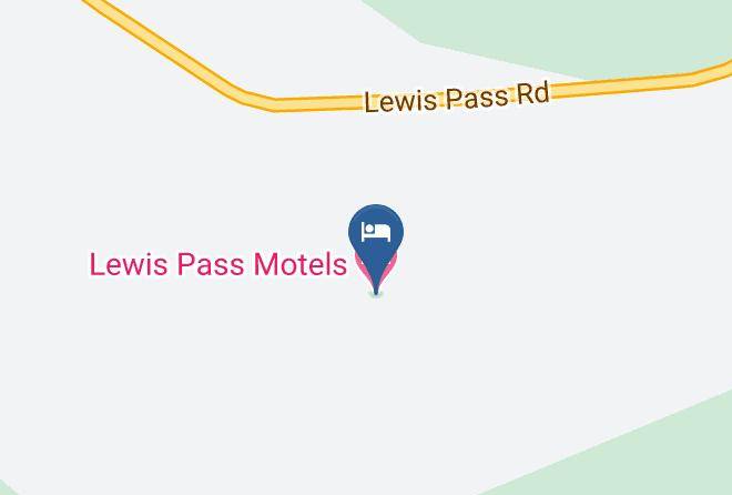 Lewis Pass Motels Map