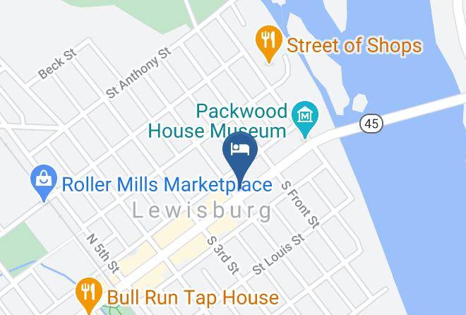 Lewisburg Hotel Map