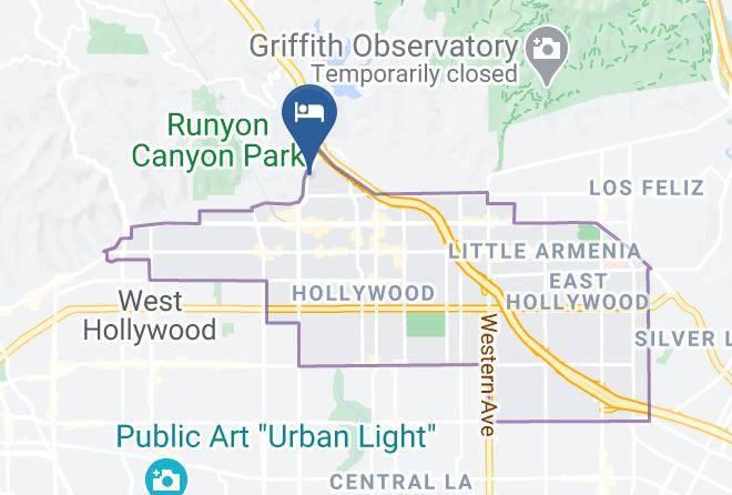 Los Angeles - Lexen Hotel Hollywood Walk Of Fame Maps