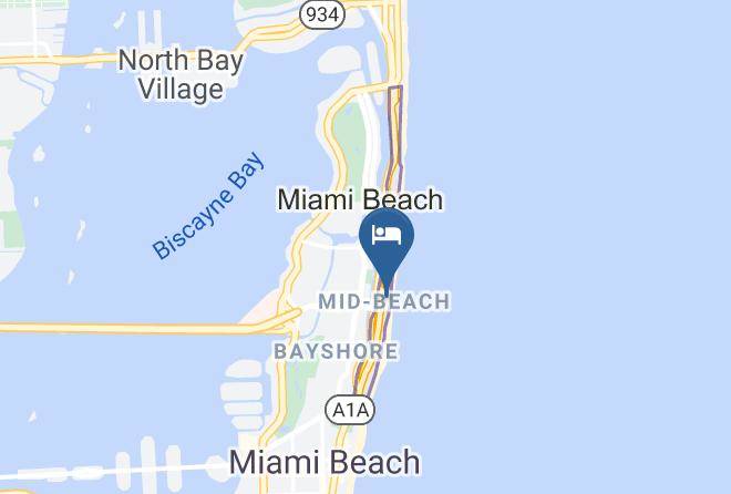 Lexington By Hotel Rl Miami Beach Map