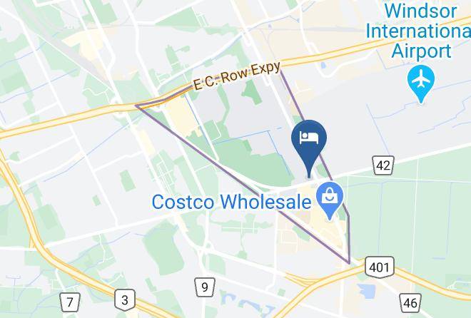 Essex - Lexington Inn & Suites Windsor Maps