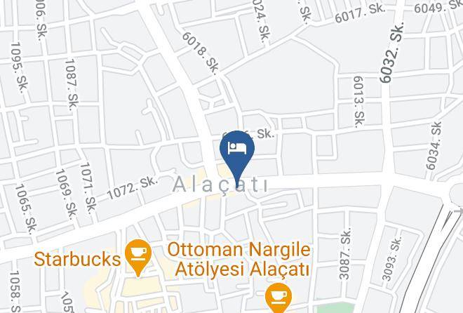 Alacati Leylak Hotel Map