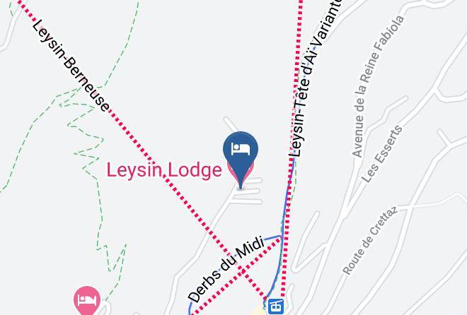 Aigle - Leysin Lodge Maps