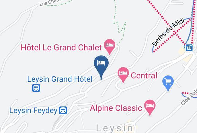 Aigle - Leysin Sport Hotel Maps