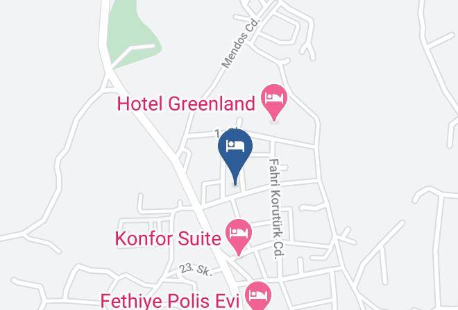 Fethiye - Hotel Leytur Maps