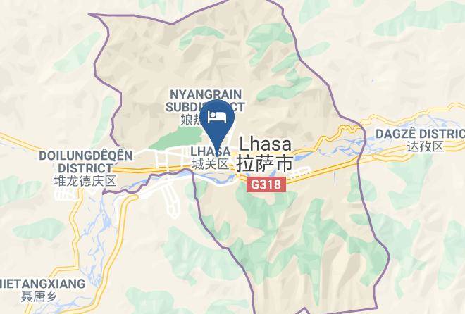 Lhasa - Lhasa Hongfeng Hotel Maps